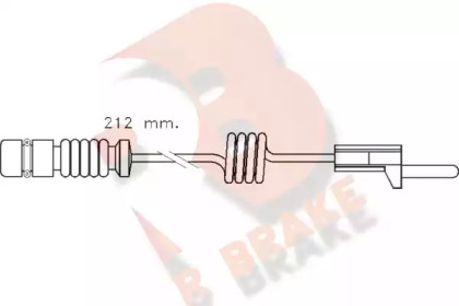 Контакт R BRAKE 610259RB